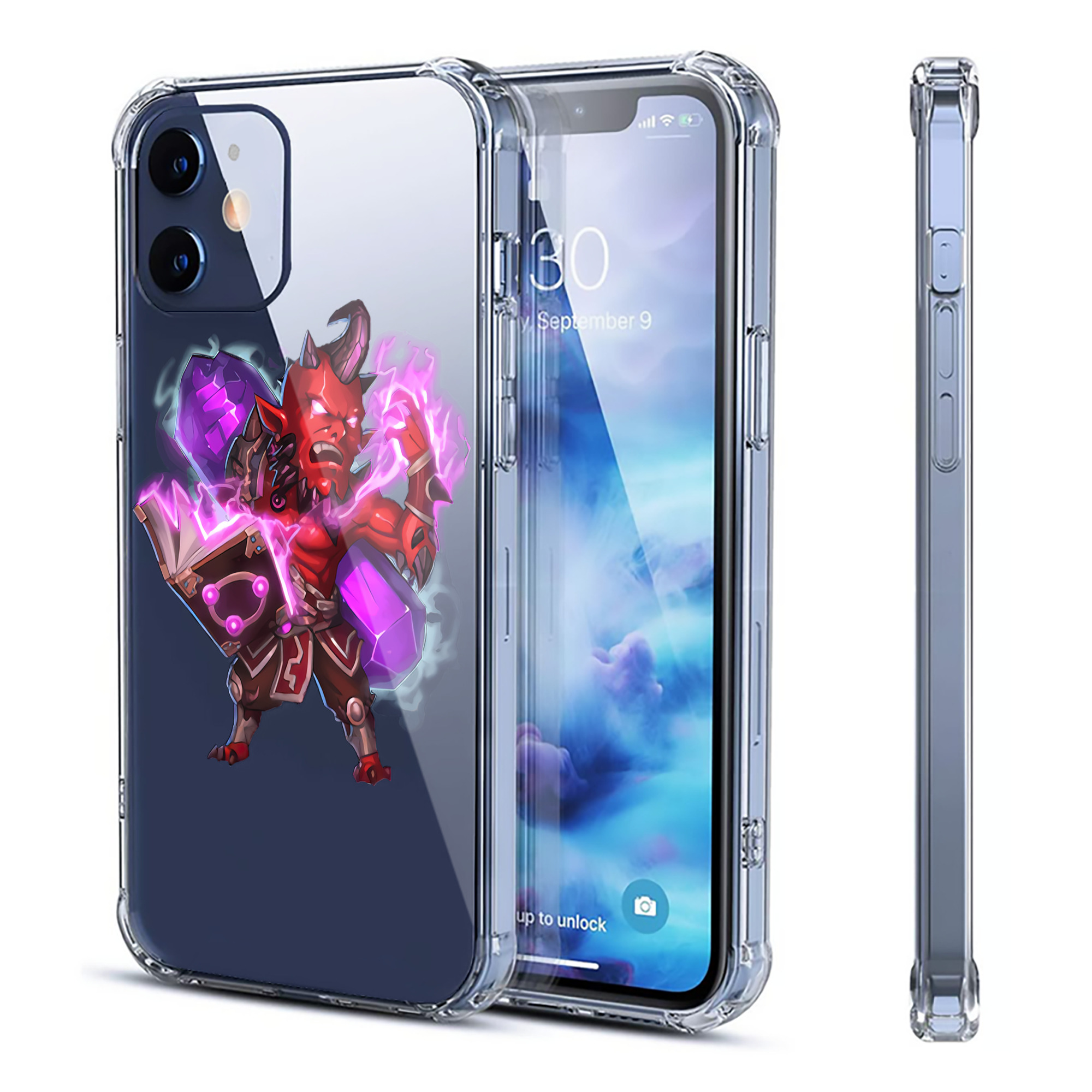 （画像用） リーグ・オブ・レジェンド League of Legends LOL 【iPhone 12シリーズ対応】透明スマホケース（クリアソフトケース）